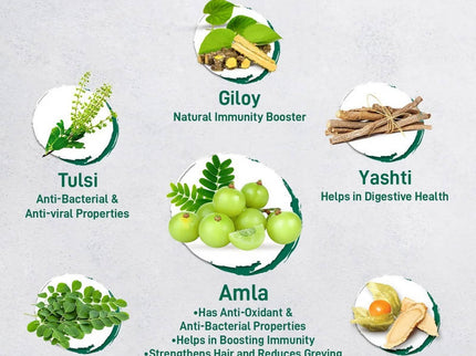 Zandu Amla + 5 Herbs Health Juice