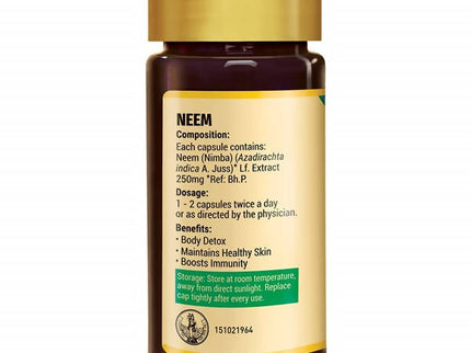 Zandu Neem Body Detox Capsules