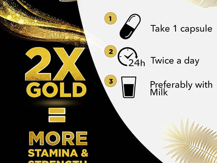 Dabur Sj Double Gold Capsules - 10 Caps