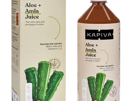 Kapiva Ayurveda Aloe + Amla Juice - 1 L