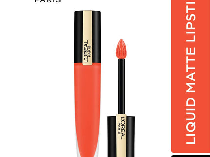 L'Oreal Paris Rouge Signature Matte Liquid Lipstick - 127 I Vibrate